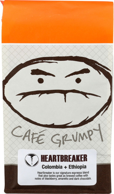 Cafe Grumpy Heartbreaker Blend, Whole Bean Coffee, 12 Oz Bag