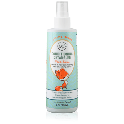 Lane & Co Detangler & Leave-in Conditioner For Kids, Vegan, 8 Fl Oz