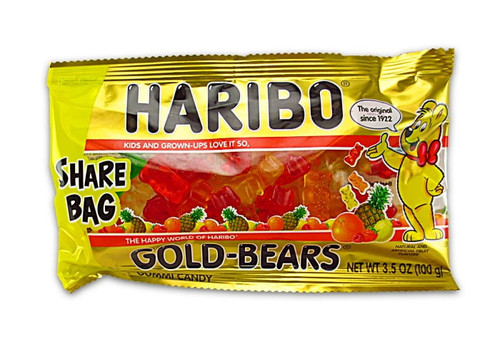Haribo, Gold Bears Share Pack Gummi Candy, 3.5 Oz