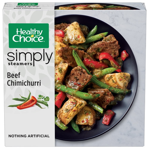 Healthy Choice Simply Steamers Beef Chimichurri Frozen Meal, 9 Oz.