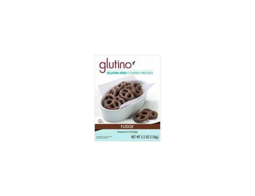 Glutino Chocolate Covered Pretzel, 5.5 Ounce - 12 Per Case.