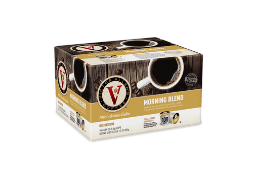 Victor Allen's Coffee Morning Blend, Light Roast, Single Serve Coffee Pods For Keurig K-cup Brewers