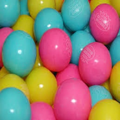 3lb  Cotton Candy Dubble Bubble 1" 24mm  Vending Machine Bulk Gumball Candy