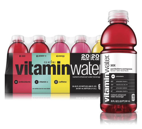 (20 Fl. Oz., 20 Pk.) Glaceau Vitaminwater Variety Pack (20 Fl. Oz., 20 Pk.)