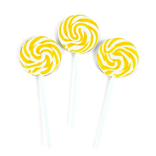 Yellow Swirl Pop - Edibles - 24 Pieces