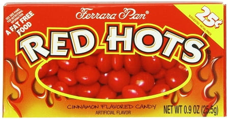 Ferrara Candy Red Hots  Candy, 24 Ea