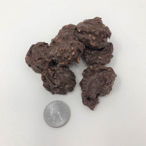 Gourmet Sugar Free Peanut Clusters Milk Chocolate Candy 1 Pound