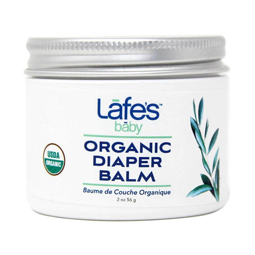 Lafes Natural Body Care Organic Diaper Balm - 2 Oz (56 G)