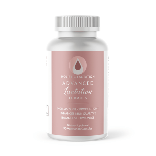 Holistic Lactation: Advanced Lactation Formula - Breastfeeding Supplement - Organic Lactation Support Capsules