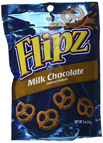 Flipz Milk Chocolate Covered Pretzels, 5 Oz, 3 Pk