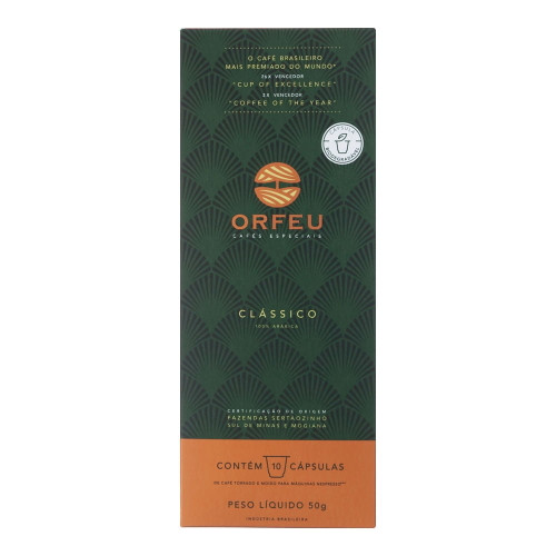 Orfeu Gourmet Coffee Classico Nespresso Capsules 10 Units