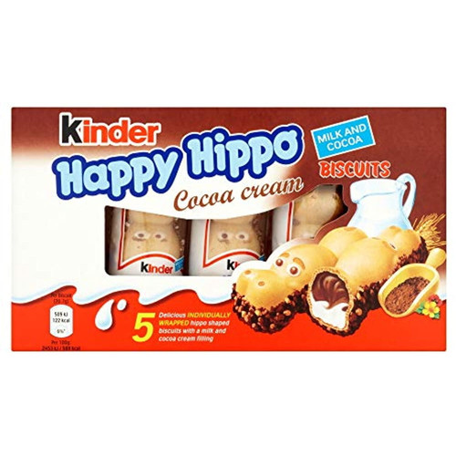 Ferrero Rocher Kinder Hippo-cocoa Bars, 5 Count
