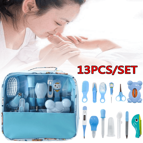 13pcs Baby Safety Tool Nail Beauty Care Set Cartoon Grooming Care