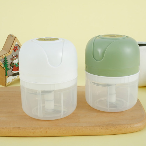 Hotbest 250 Ml Electric Garlic Mincer Usb Charging Garlic Chopper Mini Food Processor With Stainless Steel Blade Durable Garlic Masher Food Chopper Kitchen Tool For Meat Vegetable Baby Food