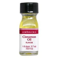 Lorann Oils Cinnamon 1 Dram Super Strength Flavor Extract Candy Baking Includes 1 Dram Dropper And Recipe Card