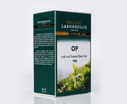 Damro Labookellie 100% Pure Ceylon Tea Op(orange Pekoe) 100g (4 Paks)