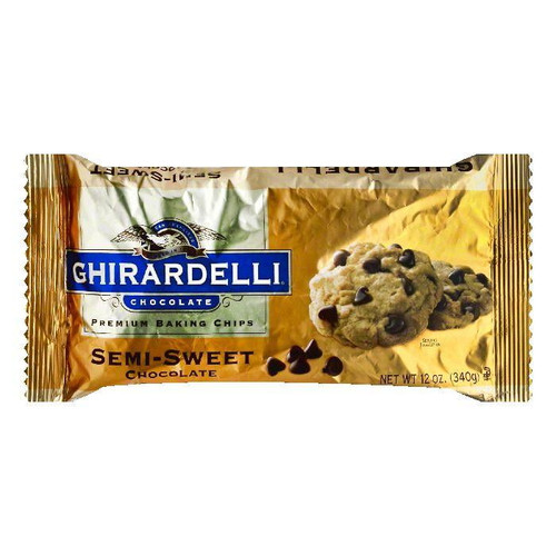 Ghirardelli Chocolate Chips Semi-sweet, 12 Oz (pack Of 12)