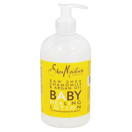 Shea Moisture Baby Healing Lotion Raw Shea Chamomile And Argan Oil - 12 Oz, 6 Pack