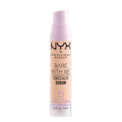 Nyx Professional Makeup Bare With Me Concealer Serum, Medium Coverage, Vanilla, 0.32 Fl Oz