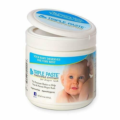 Triple Paste Medicated Ointment For Diaper Rash, 16-ounce