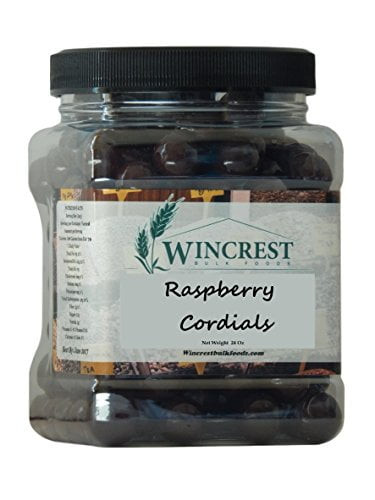 Chocolate Raspberry Cordials - 1.5 Lb Tub