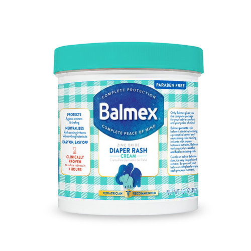Balmex Complete Protection Diaper Rash Cream, 16 Oz