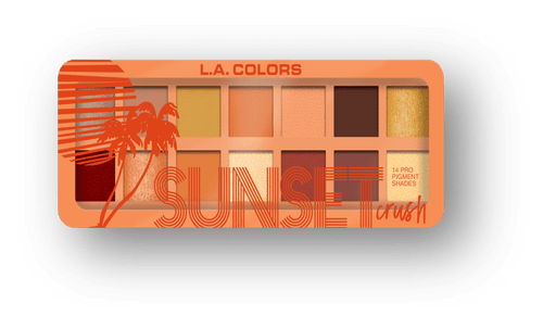L.a. Colors 14 Color Eyeshadow Palette, Sunset Crush, 0.95 Fl Oz