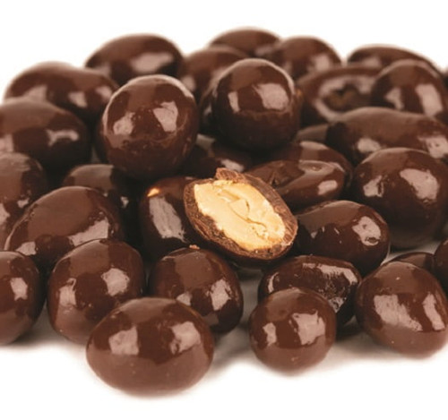 No Sugar Added Dark Chocolate Covered Peanuts 2 Pounds