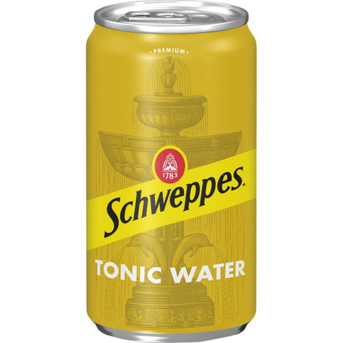 Schweppes Tonic Water 7.5oz Mini Cans, Quantity Of 18