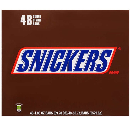 Snickers Candy Bars (1.86 Oz., 48 Ct.)