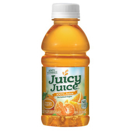 (price/case)juicy Juice 100% Juice Orange Tangerine 10 Fluid Ounce Bottles - 24 Per Case