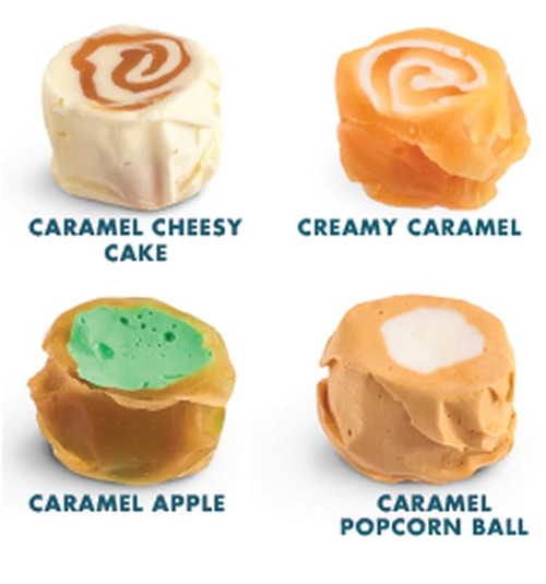 Taffy Shop Caramel Lovers Salt Water Super Soft Taffy - Family (32oz) Bag
