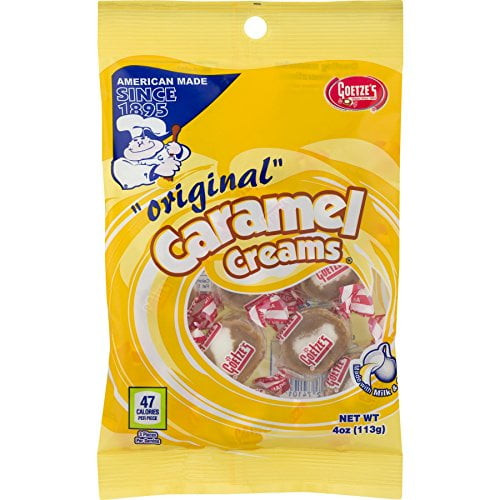 Goetze's Original Vanilla Caramel Creams, 4 Oz Bag