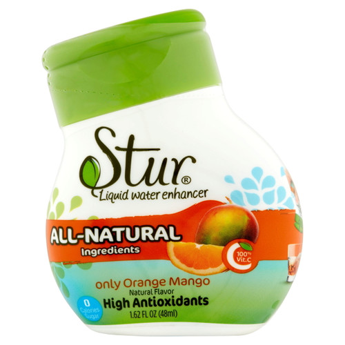 Stur Only Orange Mango Liquid Water Enhancer, 1.62 Fl Oz, 6 Pack