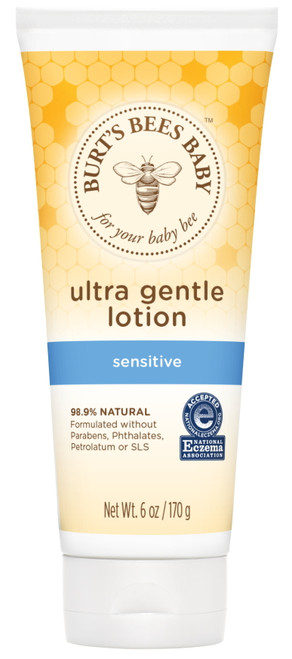 Burt's Bees Baby Ultra Gentle Lotion For Sensitive Skin, 6 Oz