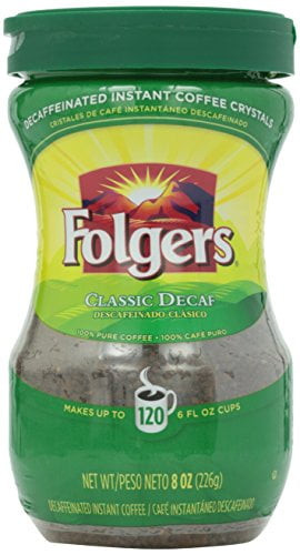 Folgers Classic Roast Instant Decaf Coffee 8 Smu20630