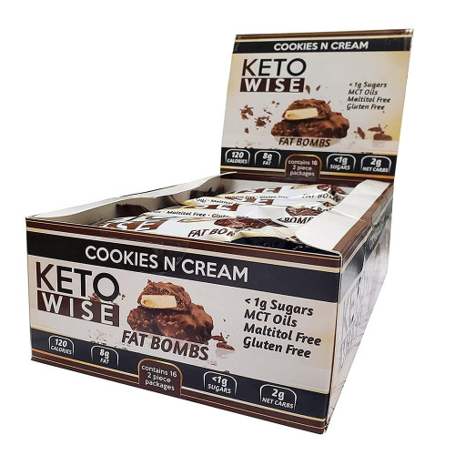 Keto Wise Fat Bombs - Cookies N Cream