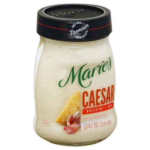 Marie's Creamy Caesar Refrigerated Salad Dressing, 12 Fluid Oz Jar