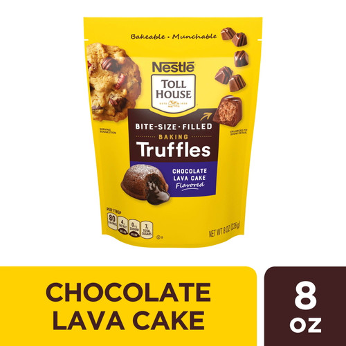 Nestle Toll House Chocolate Lava Cake Flavored Baking Truffles,  8 Oz