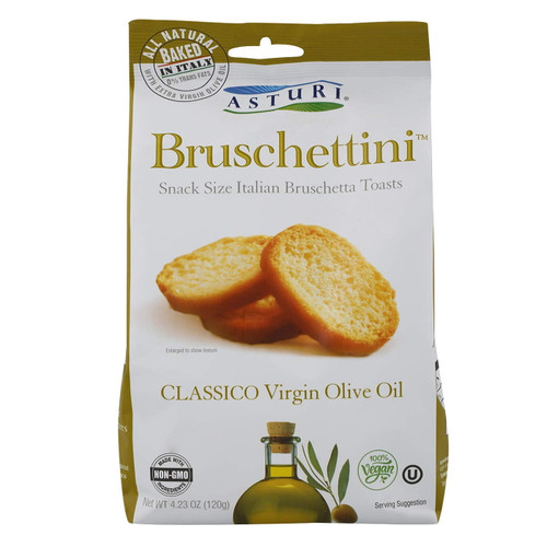 Asturi Bruschettini Classico Virgin Olive Oil 4.23 Oz Pack Of 3
