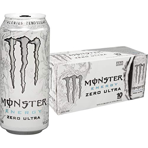 Monster Energy, Zero Ultra, 16 Fl Oz (pack Of 10)