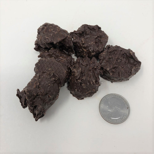 Gourmet Sugar Free Coconut Clusters Dark Chocolate Candy 1 Pound
