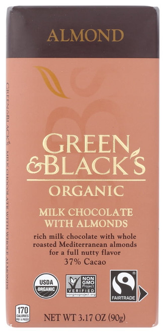 Green & Black's Chocolate Milk With Almonds, 3.17 Oz