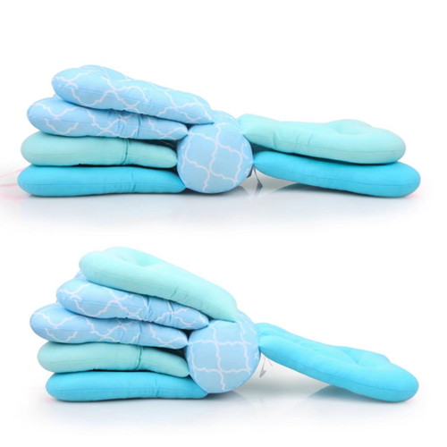 Aipinqi Adjustable Baby Nursing Pillow,altering Layers Maternity Breastfeeding Pillow,blue