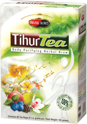 Sodot Hamizrach Kosher Tihur Tea Original Body Purifying Herbal Brew - 90 Tea Bags
