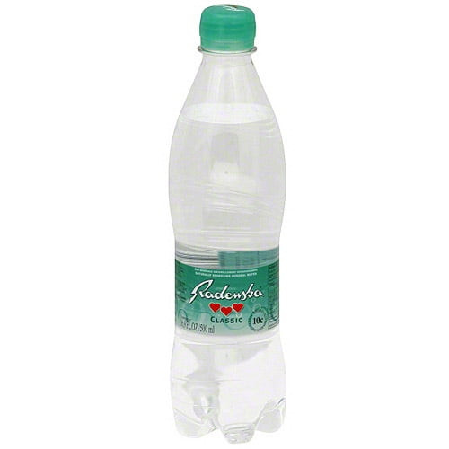 Radenska Naturally Sparkling Mineral Water Classic 305oz Pack Of 6
