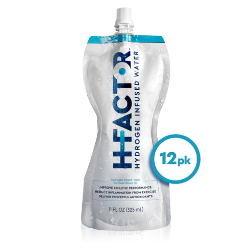 Hfactor Hydrogen Infused Water, 11 Fl Oz, 12 Count