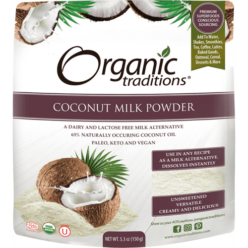Natural Traditions Coconut Milk Powder 5.0 Oz Pkg