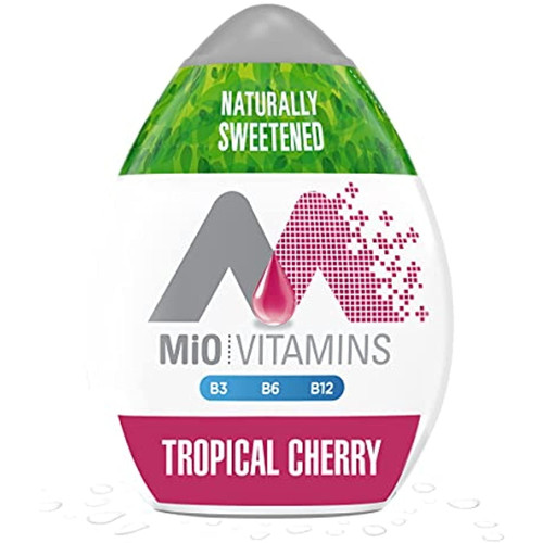 Mio Liquid Water Enhancer Blackberry Raspberry & Tropical Cherry 1.62 Fl Oz (pack Of 6 Tropical Cherry)