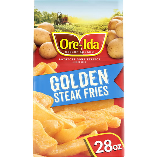 Ore-ida Golden Thick Cut Steak French Fries Fried Frozen Potatoes, 28 Oz Bag